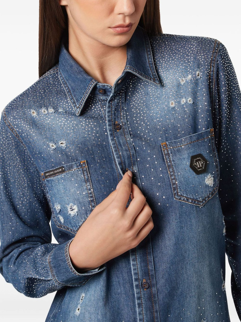 rhinestone-embellished shirt 4
