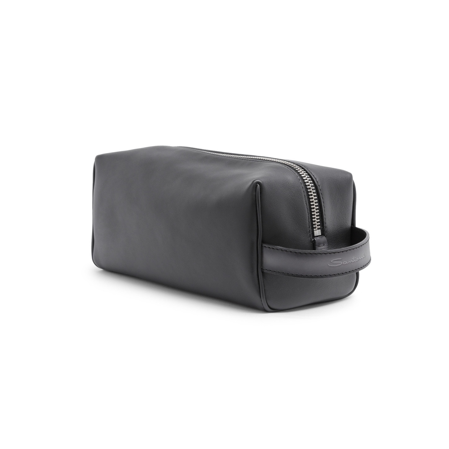 Black leather pouch - 4