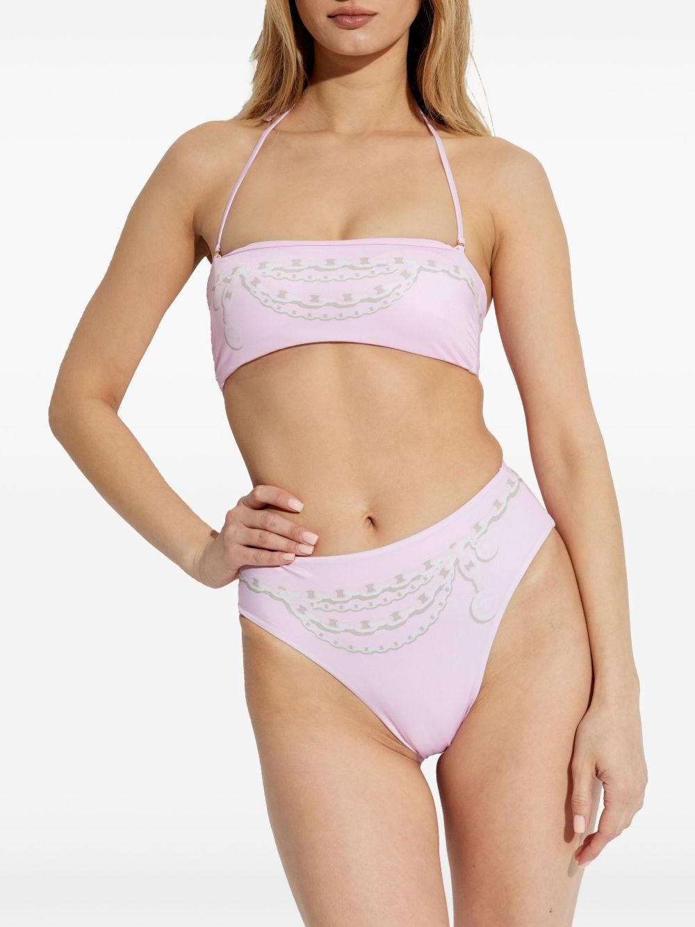 graphic-print bikini set - 4