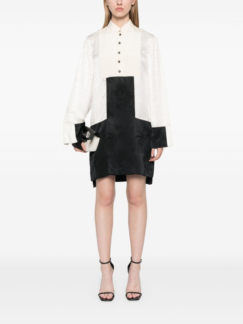 Alexander McQueen jacquard mini dress outlook