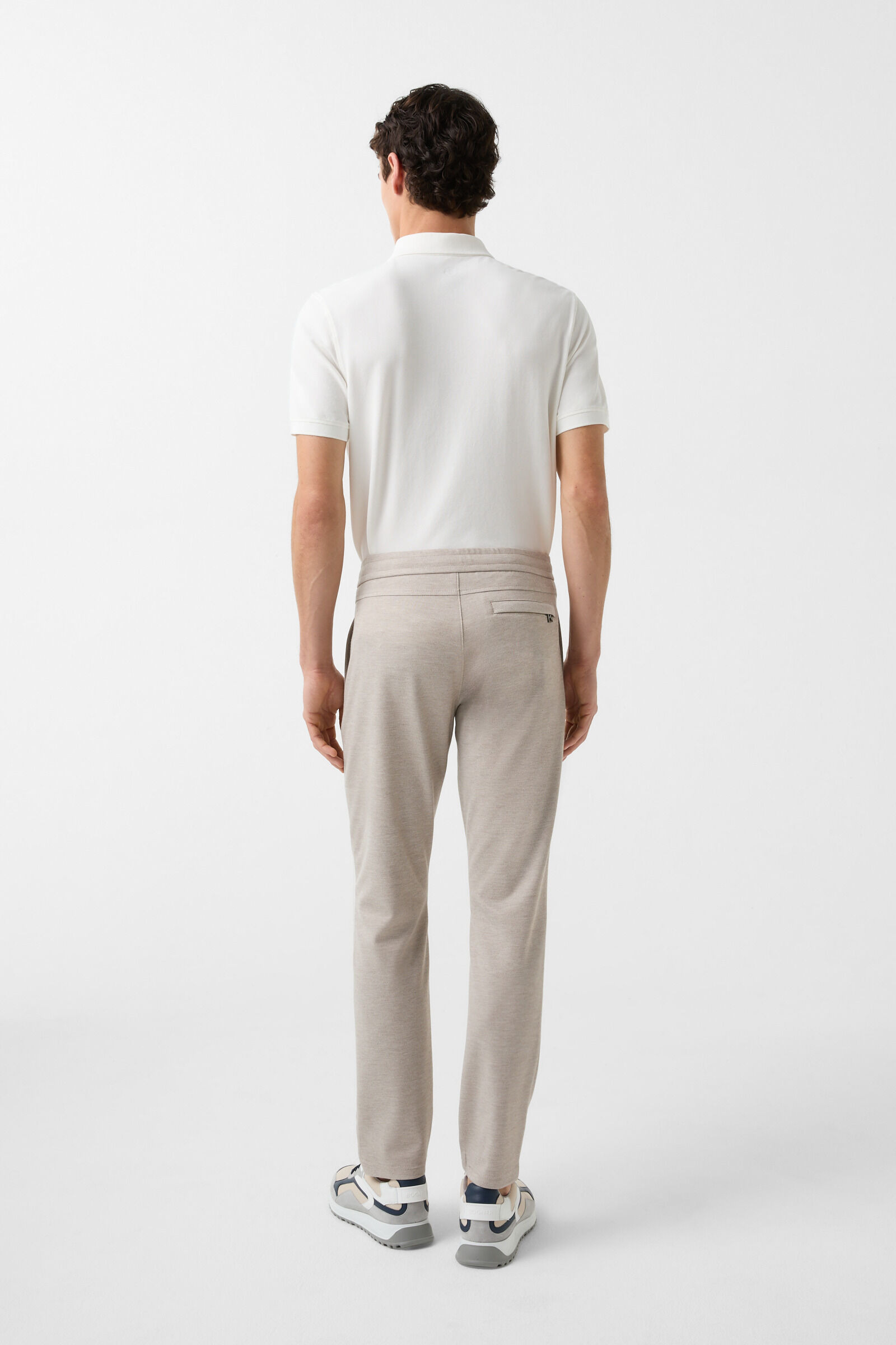 Twill trousers Riley Active in Beige - 3