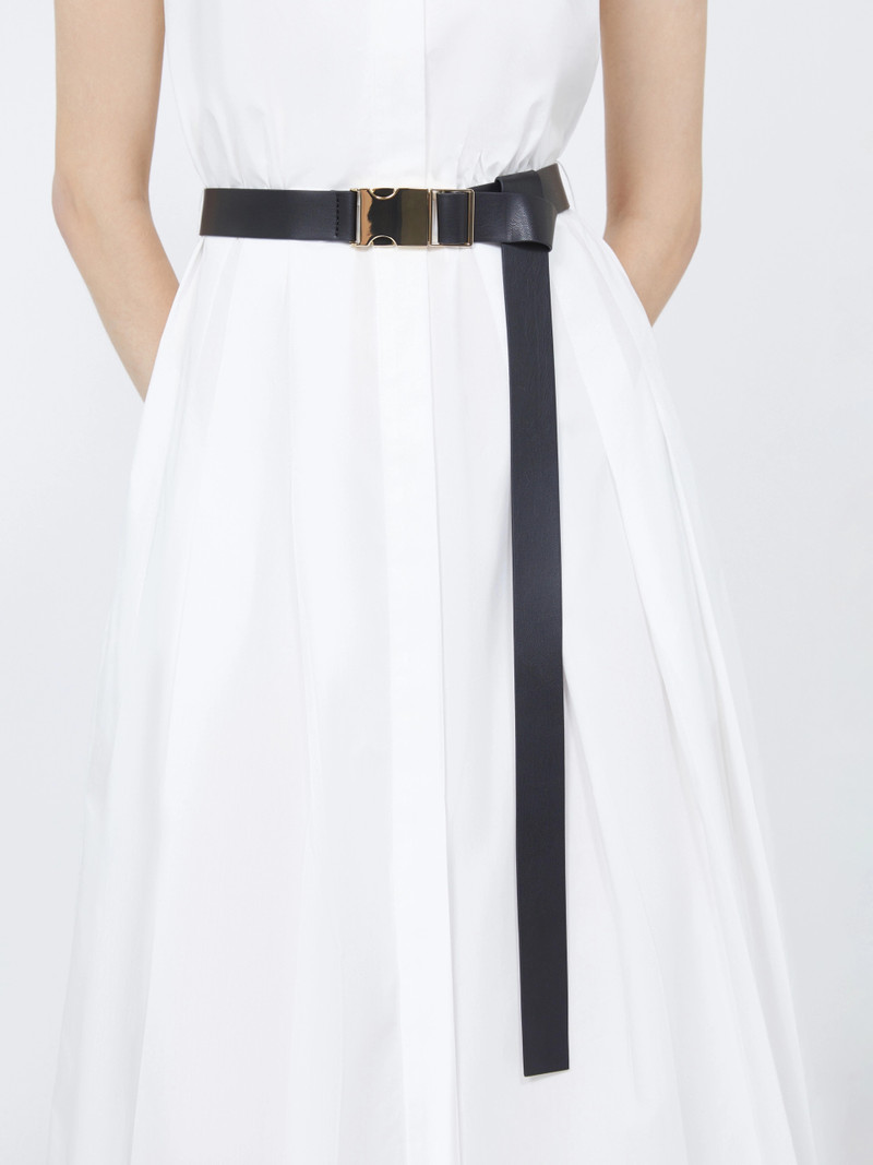 UBICATO Poplin shirt dress - WHITE 6