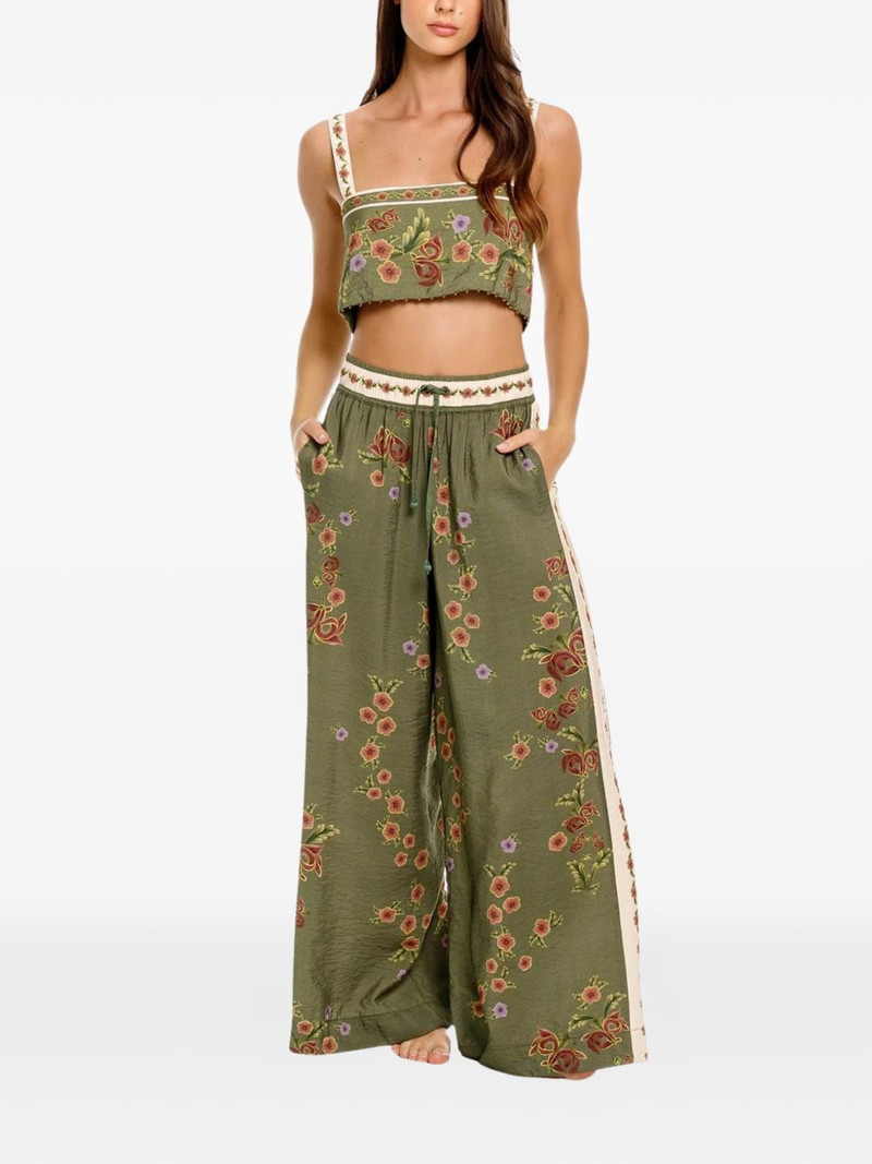 Agua by Agua Bendita Janis Aura floral-print trousers outlook
