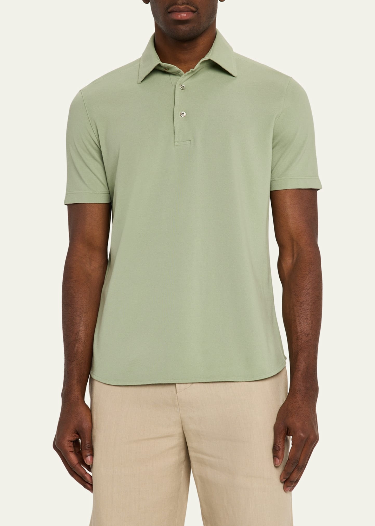 Men's Cotton Pique Polo Shirt - 4