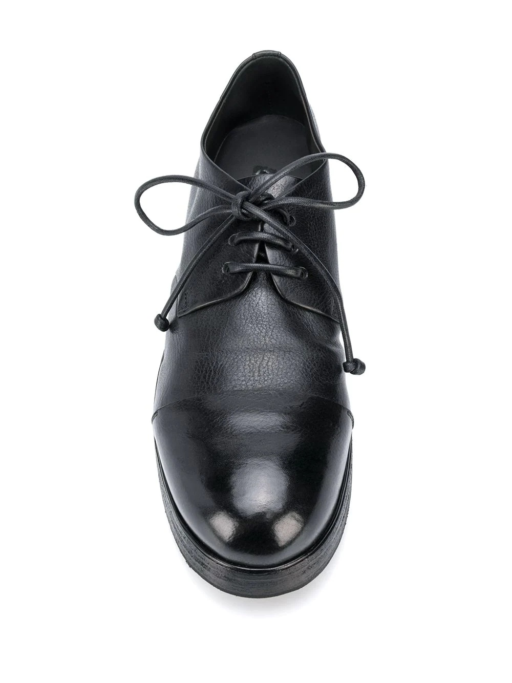round toe derby shoes - 4