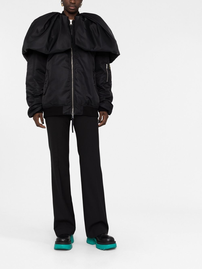 Raf Simons layered padded jacket outlook
