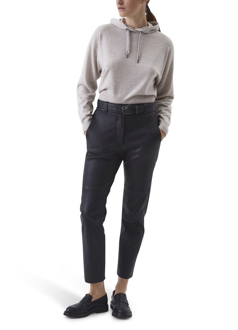 Nappa leather trousers 6
