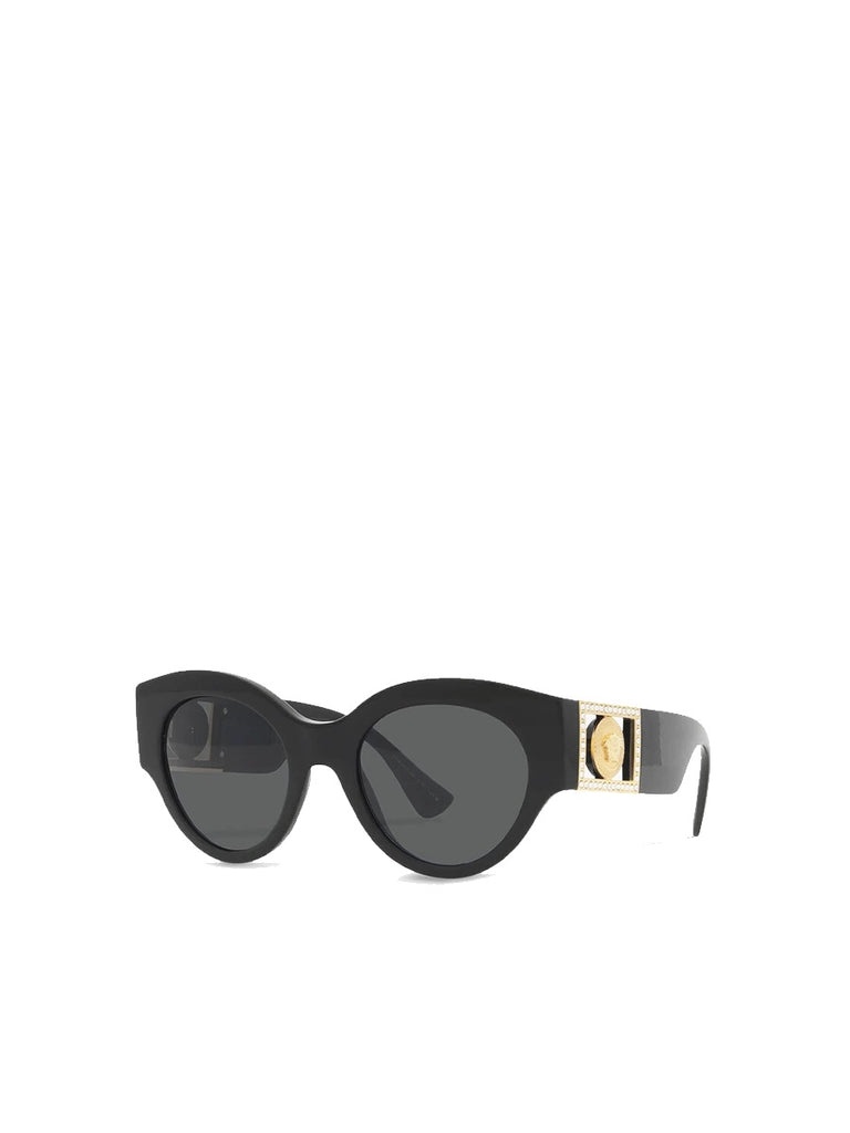 Medusa Crystal Sunglasses O4438 in Black - 1