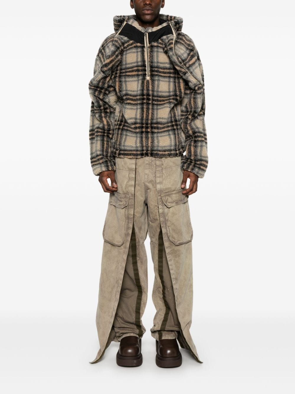 removable-panels cargo pants - 3