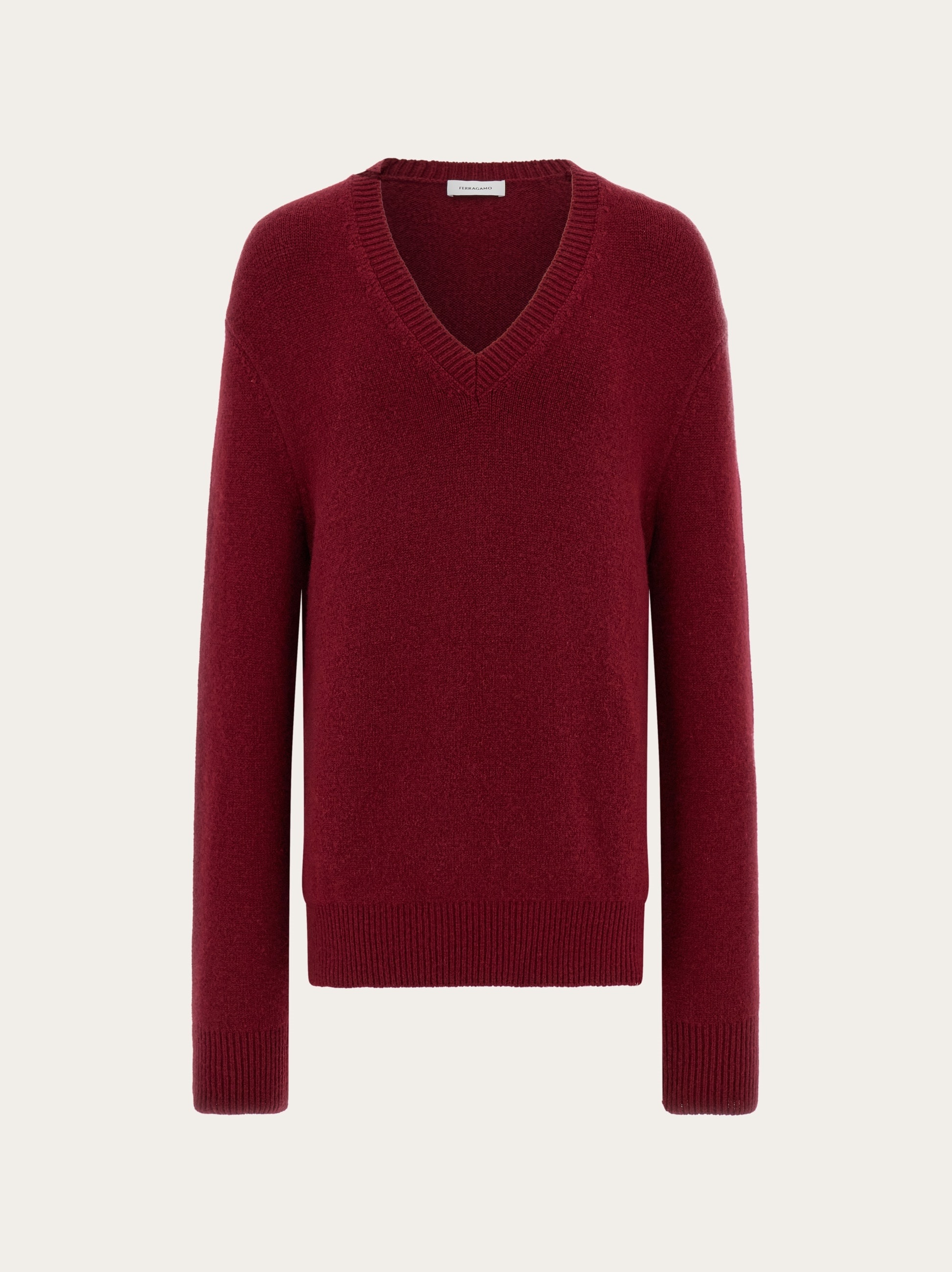 Tシャツ・カットソー SALVATORE FERRAGAMO Slate Cashmere Blend Sweater Ferragamo Men's Spirit Embroidered Wool Cashmere Sweater