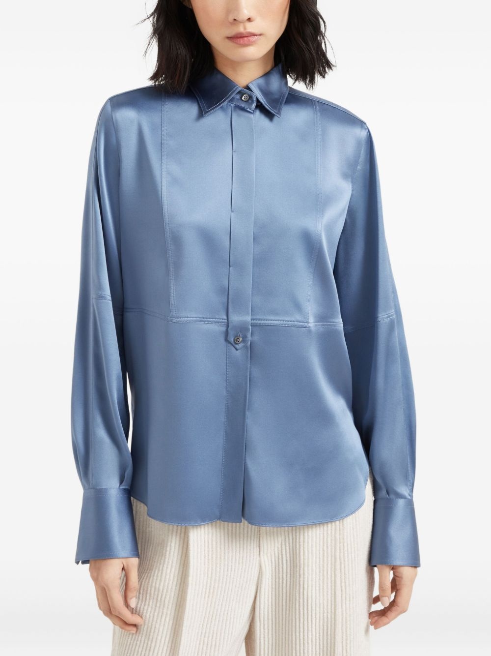 silk shirt - 3