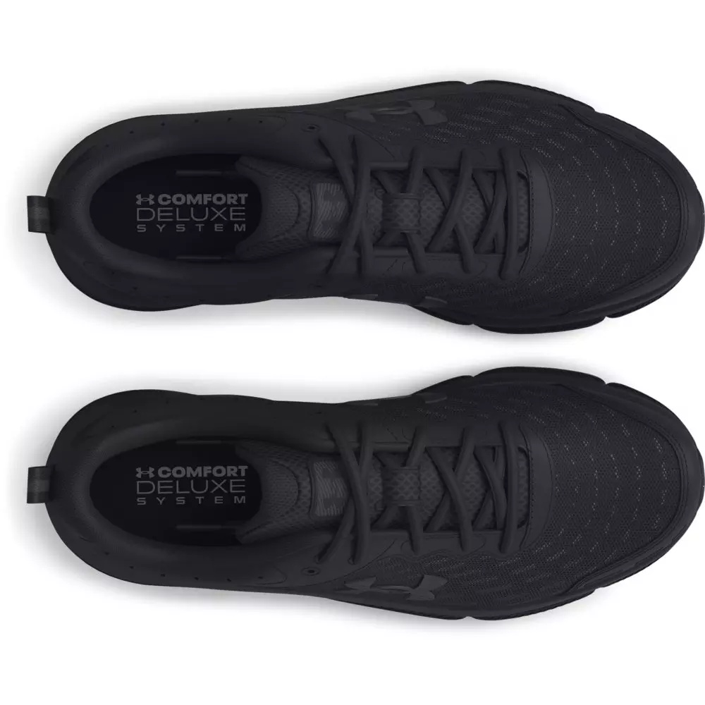 Charged Assert 10 "Black" Women's Wide Running Shoe - 3