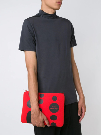 Comme Des Garçons polka dot laptop pouch outlook