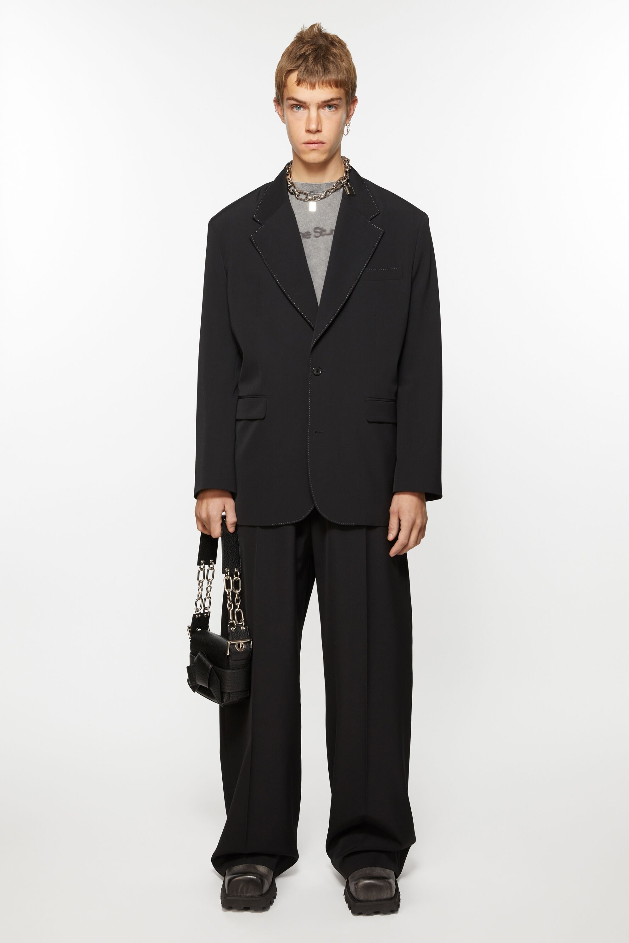 Acne Studios Single-breasted suit jacket - Relaxed fit
