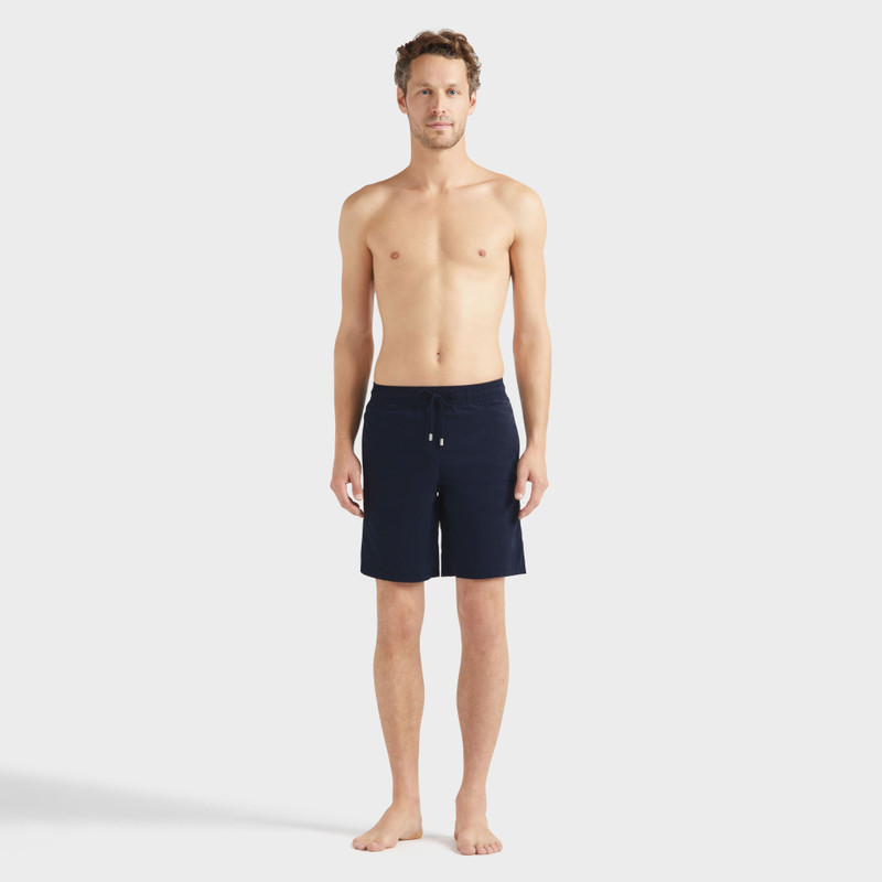 Vilebrequin Men Long Swim Trunks Solid outlook