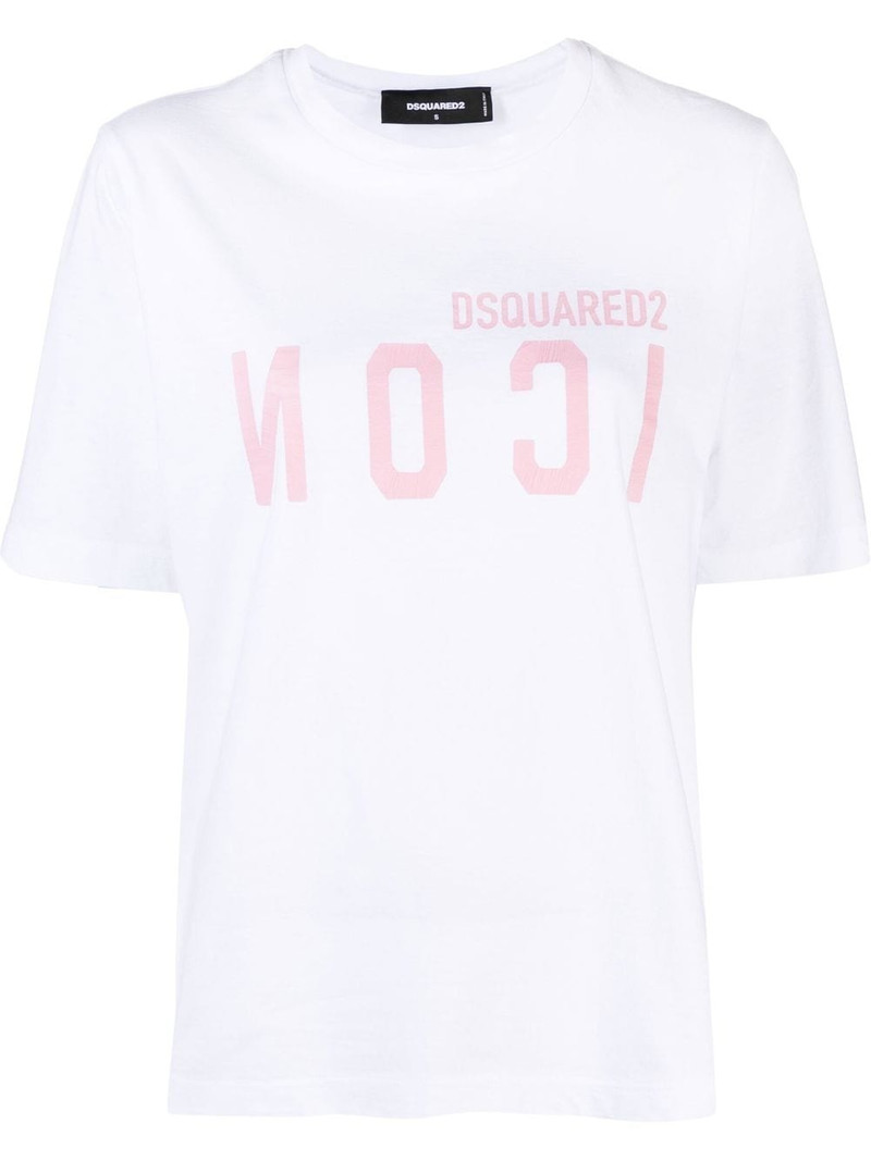 logo-print short-sleeve T-shirt 1