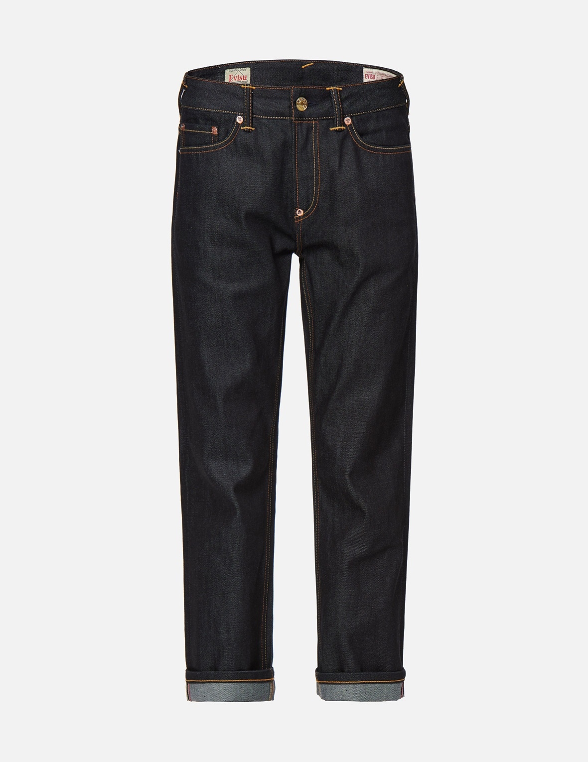 DRAGON BROCADE DAICOCK INSERT BOYFRIEND JEANS - 2