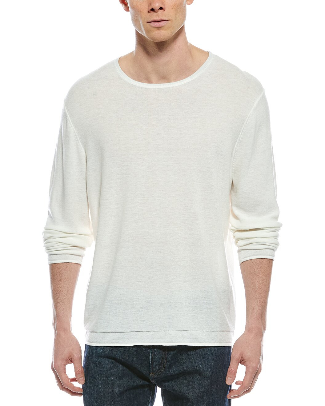 rag & bone Reid Relaxed Fit Wool-Blend Crewneck Sweater - 1