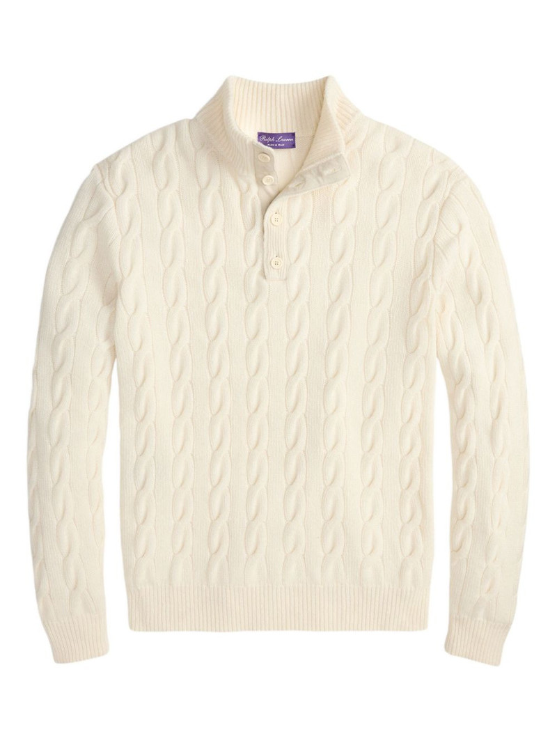 cable-knit sweater 1