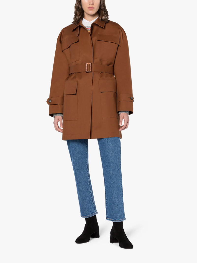 Mackintosh CAMDEN BROWN BONDED WOOL COAT outlook