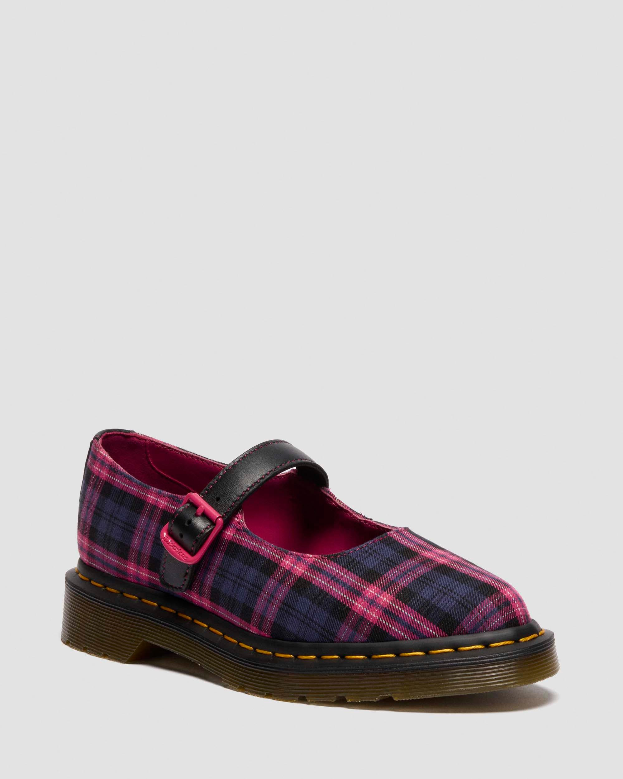 ELPHIE MJ TARTAN MARY JANE SHOES - 5