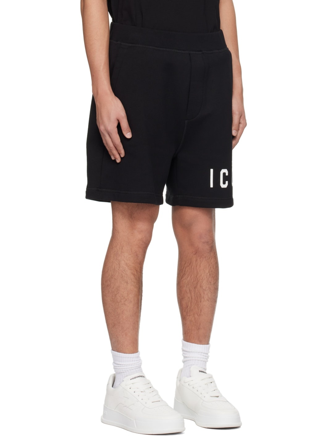 Black Be 'Icon' Relax Shorts - 2
