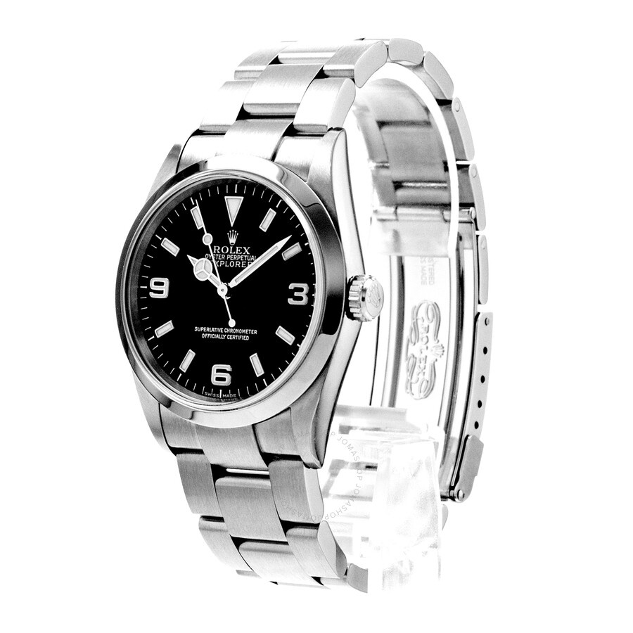 Pre-owned Rolex Explorer Automatic Chronometer Black Dial Men's Watch 114270 BKSO - 5