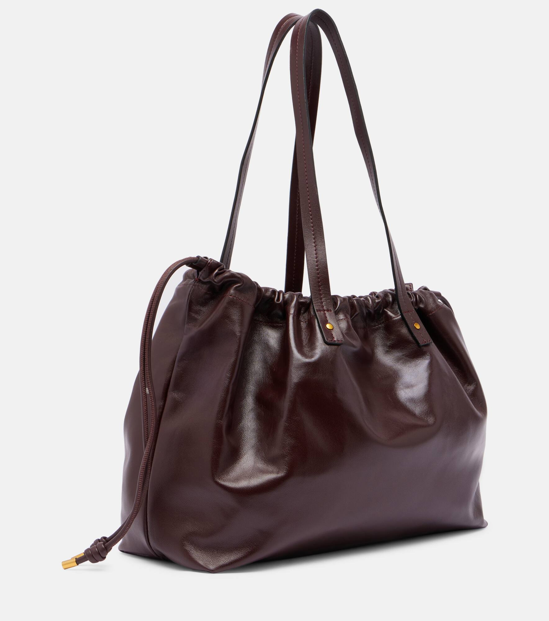Silven Large leather shoulder bag - 4