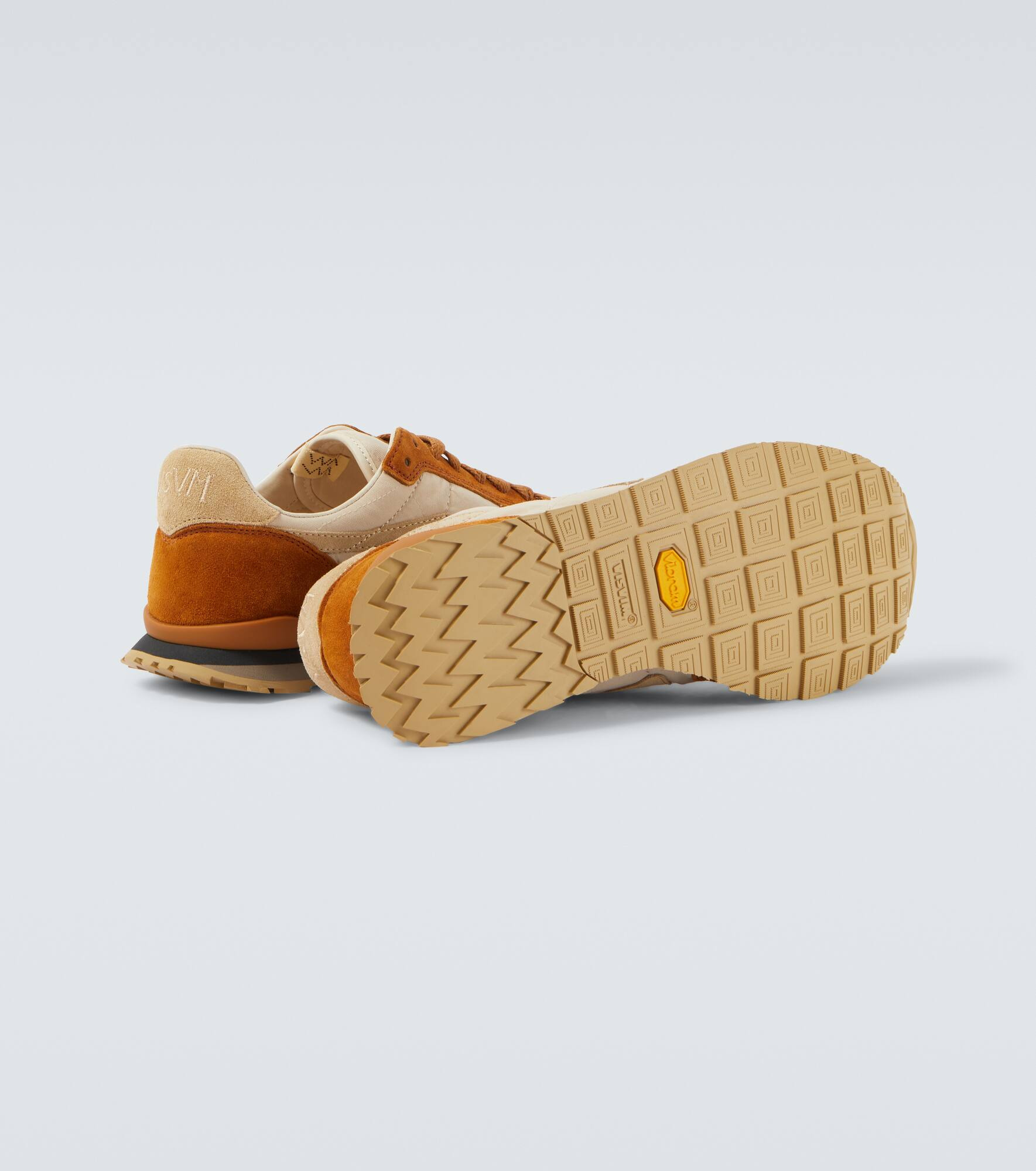 FKT Runner suede-trimmed sneakers - 7