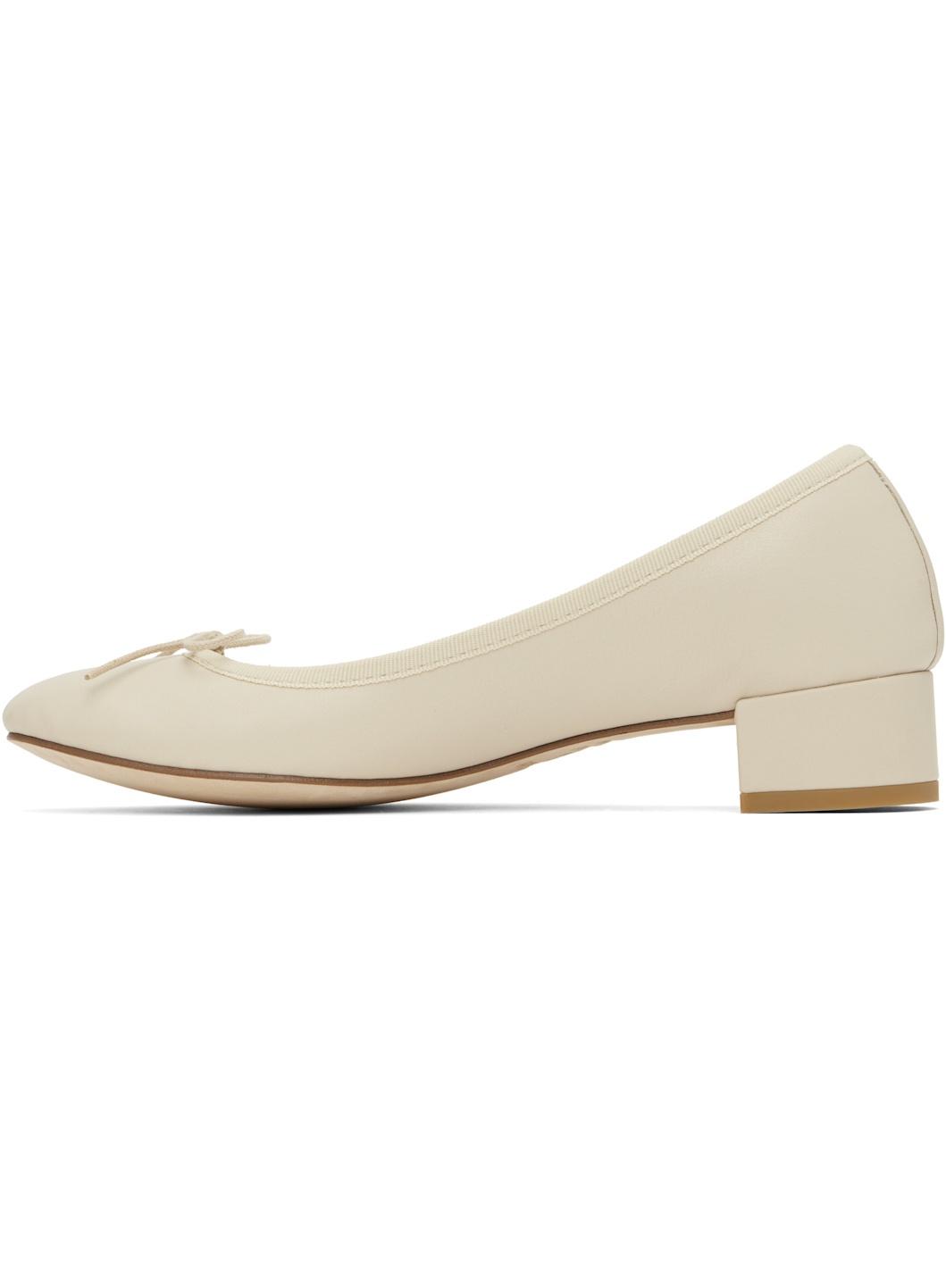 Beige Camille Heels - 3