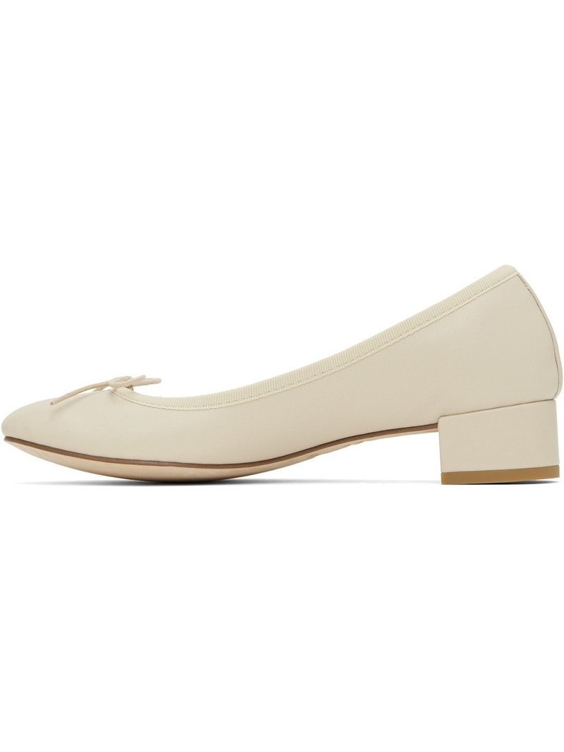 Beige Camille Heels 3