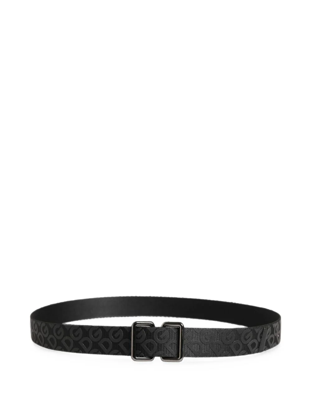monogram-jacquard belt - 1