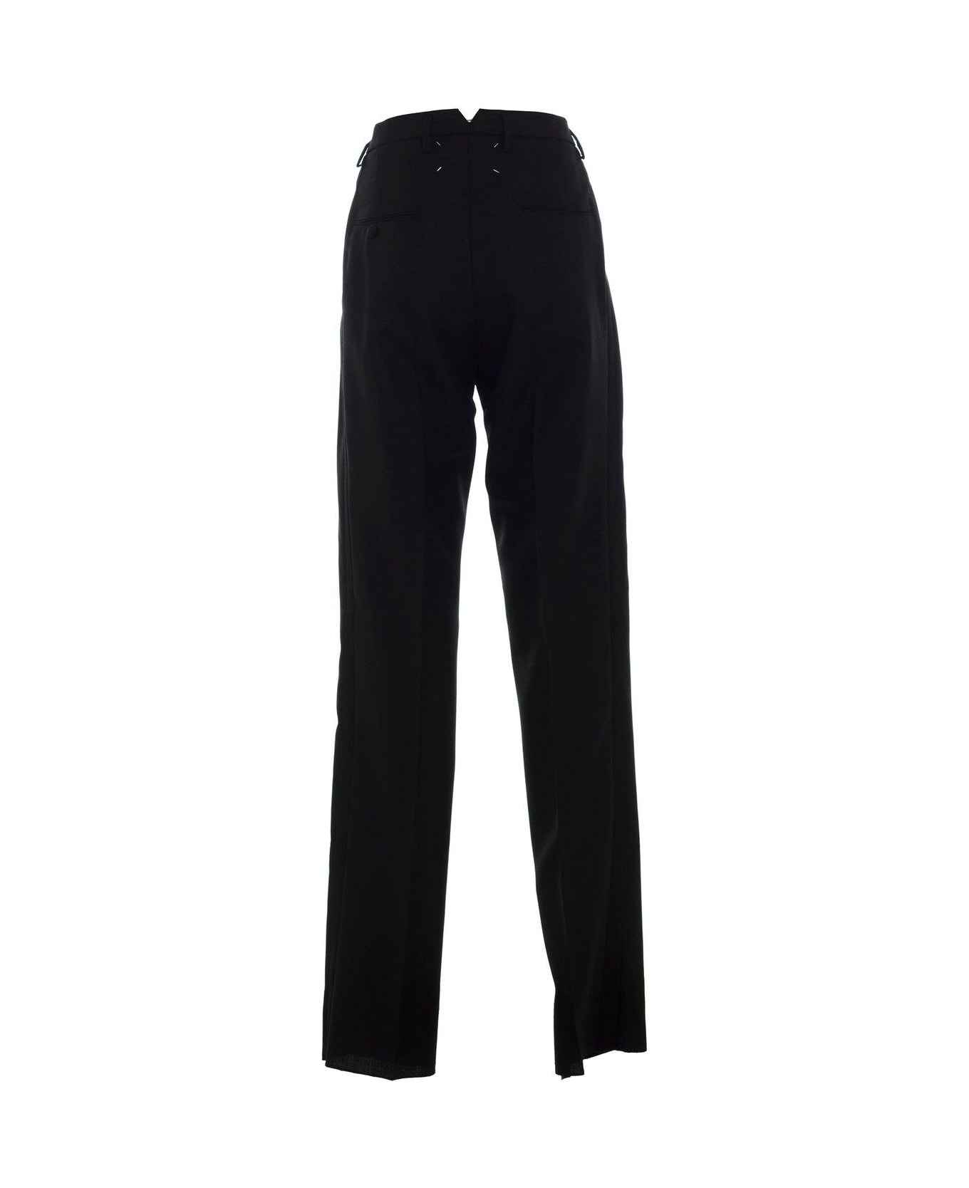 High-waist Pleated Trousers - 2
