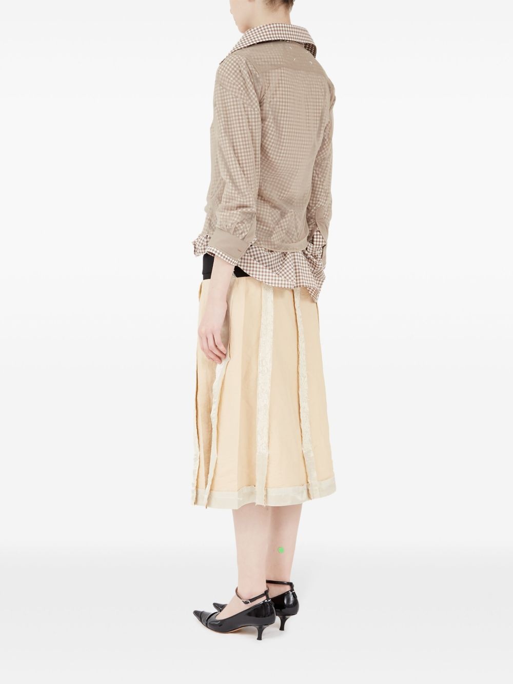checked cotton shirt - 6
