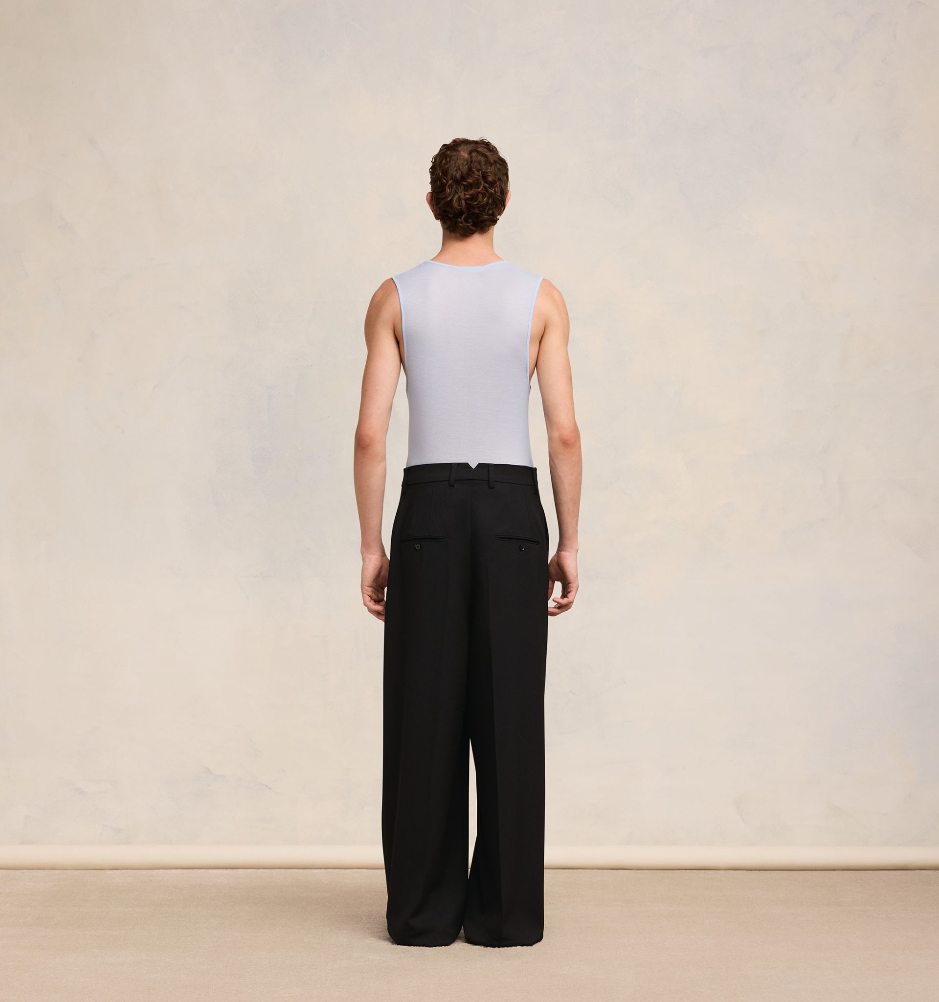 High Waist Large Trousers - 5