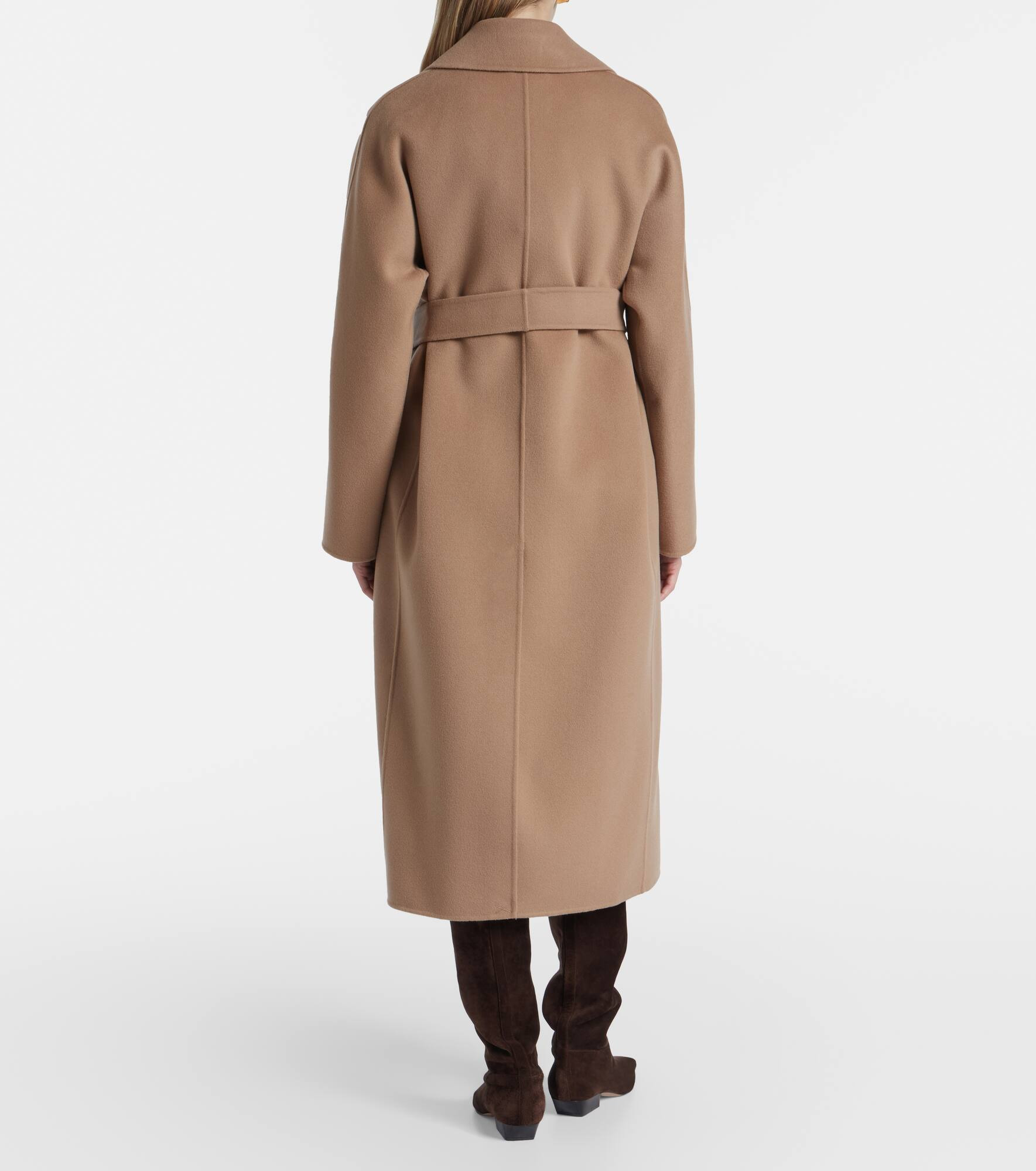 Paul double-breasted virgin wool coat - 3