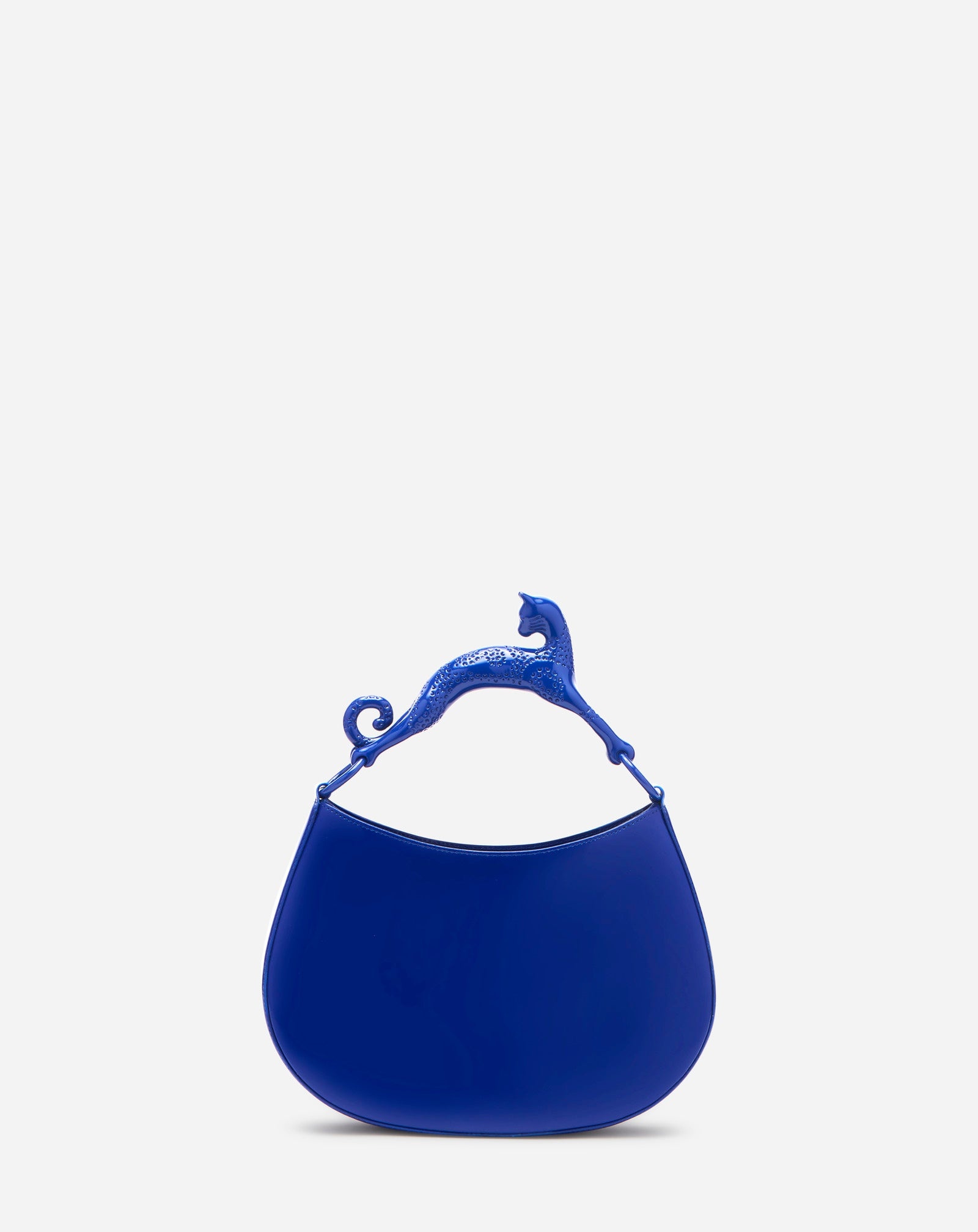 LEATHER PM HOBO CAT BAG - 6
