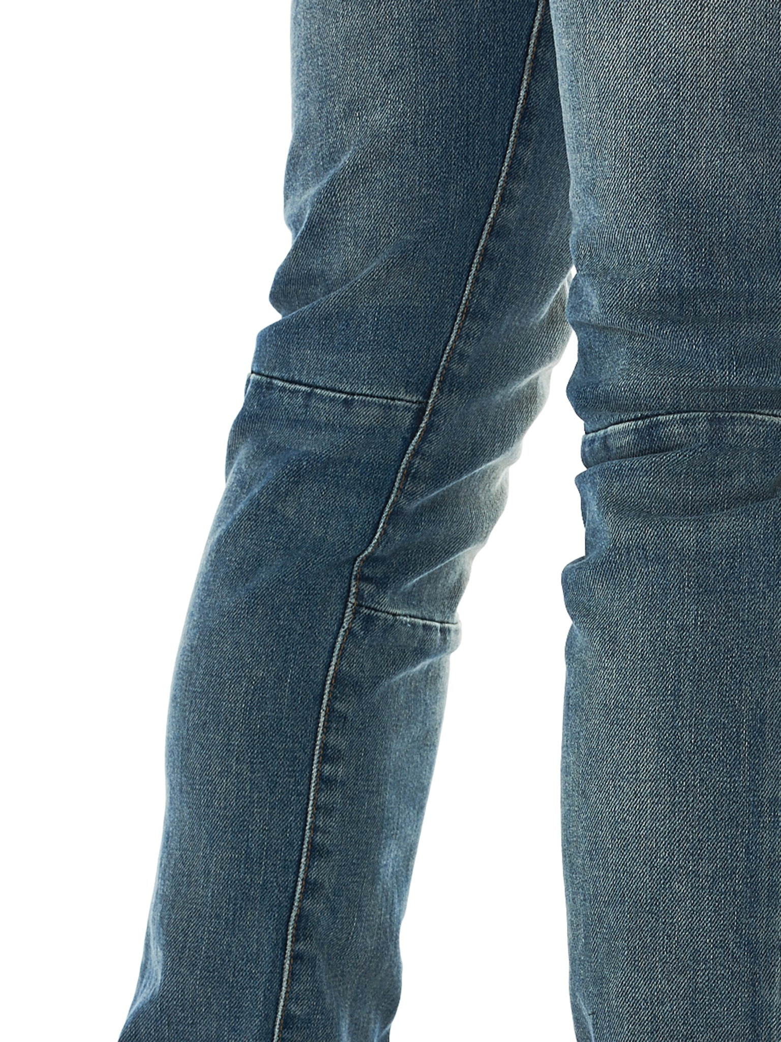 Stonewashed Distressed Jeans - 4