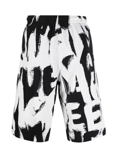 Alexander McQueen logo-print swimming shorts outlook