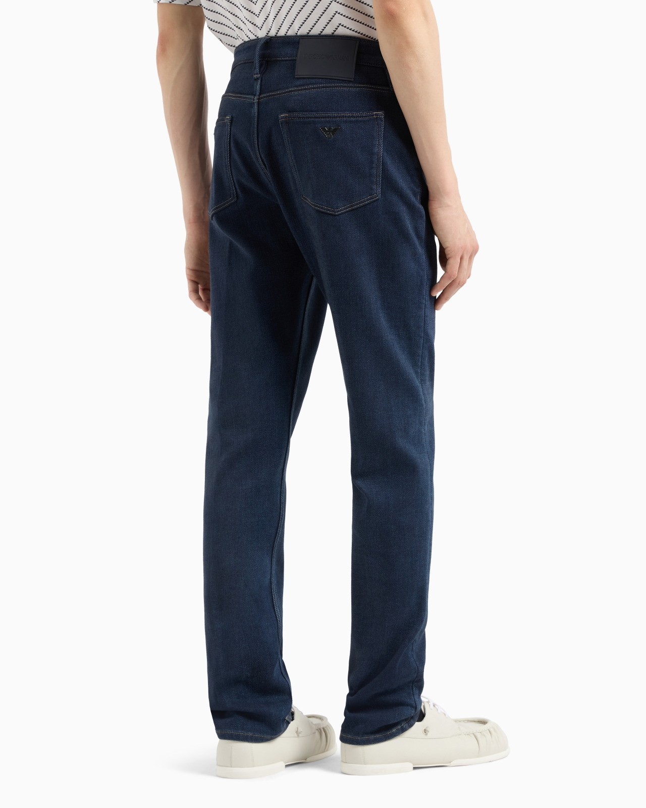 J75 Slim-fit soft denim jeans with fleece lining - 3