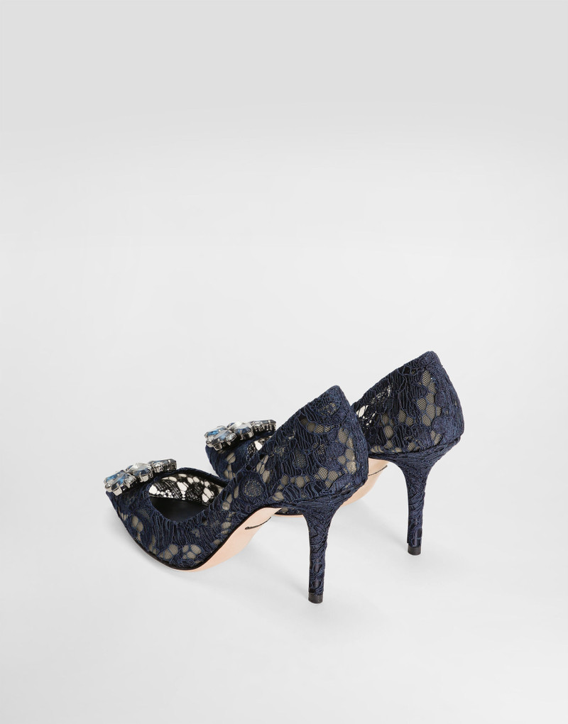Dolce & Gabbana Pump in Taormina lace with crystals outlook