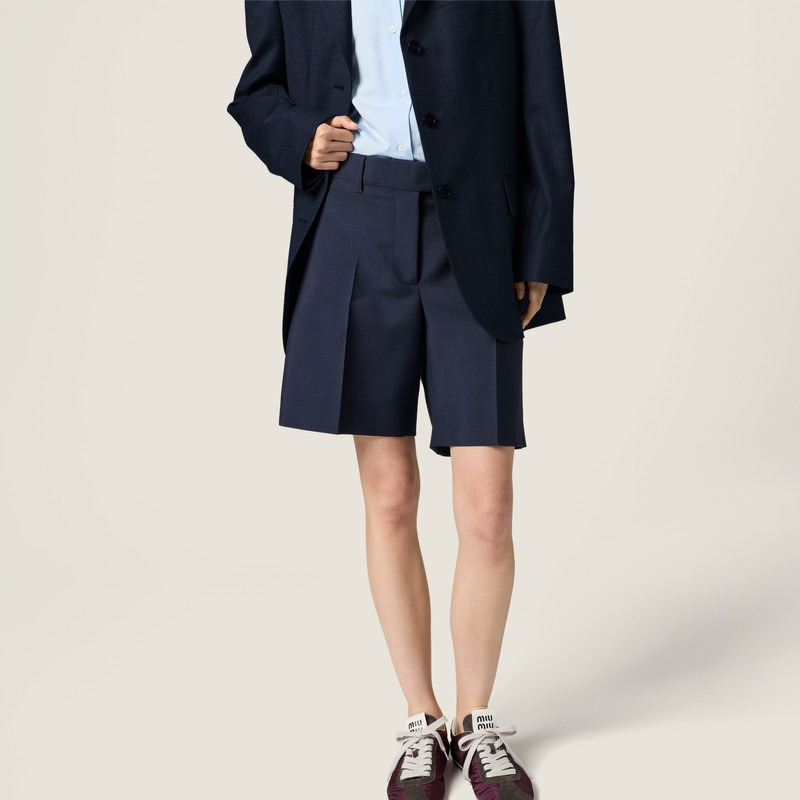 Kid mohair Bermudas 5