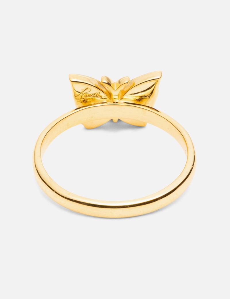 NEEDLES PAPILLON RING - GOLD PLATE outlook