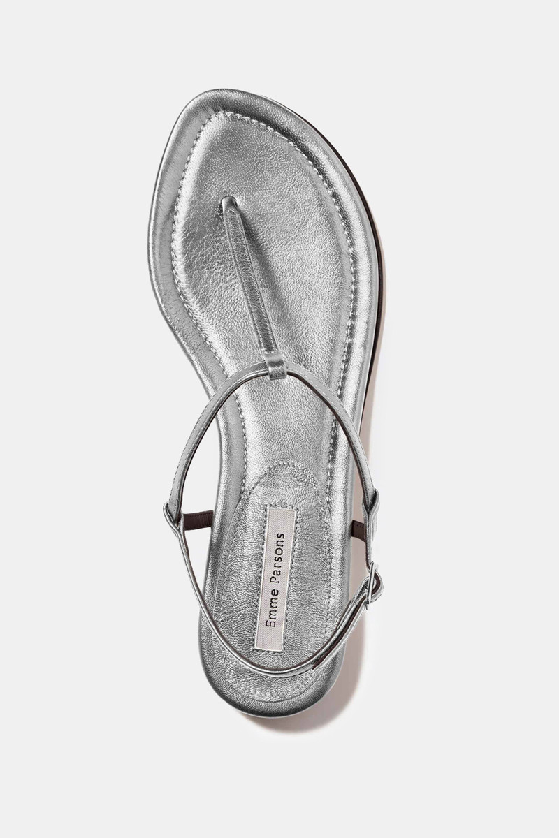 CECILIA IN SILVER NAPPA — ARCHIVE SAMPLE; FINAL SALE 3