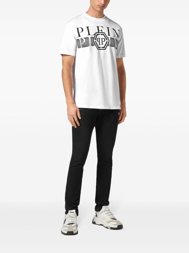 PHILIPP PLEIN logo print t-shirt outlook