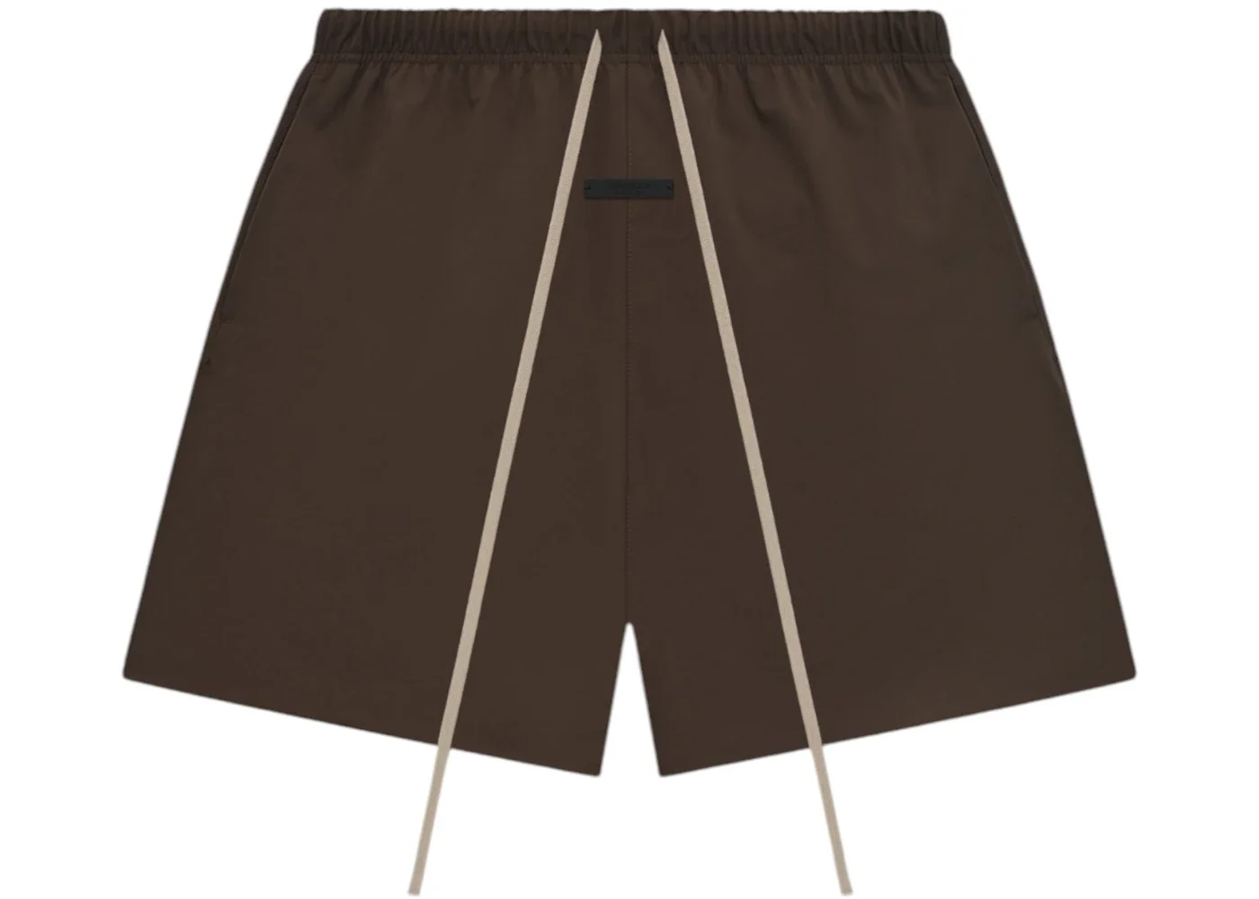 Fear of God Essentials Bonded Nylon Soccer Short Brown - 1