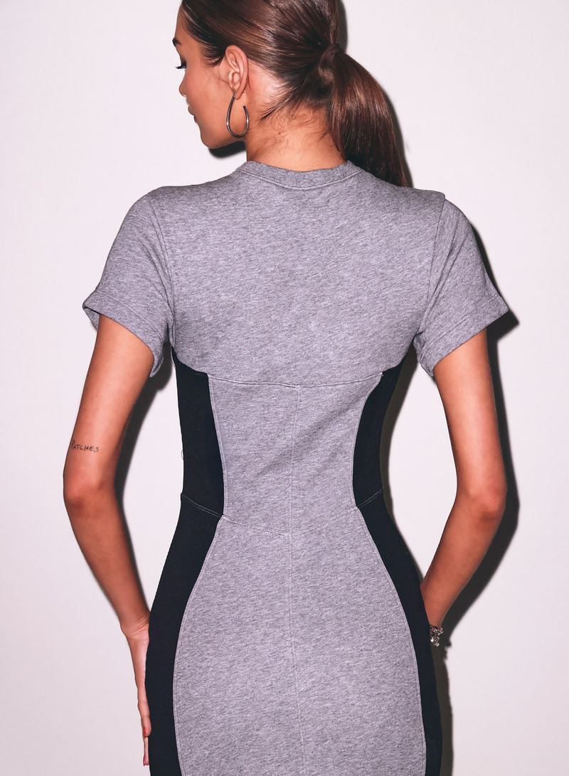 Terry Underbust Midi Dress 5