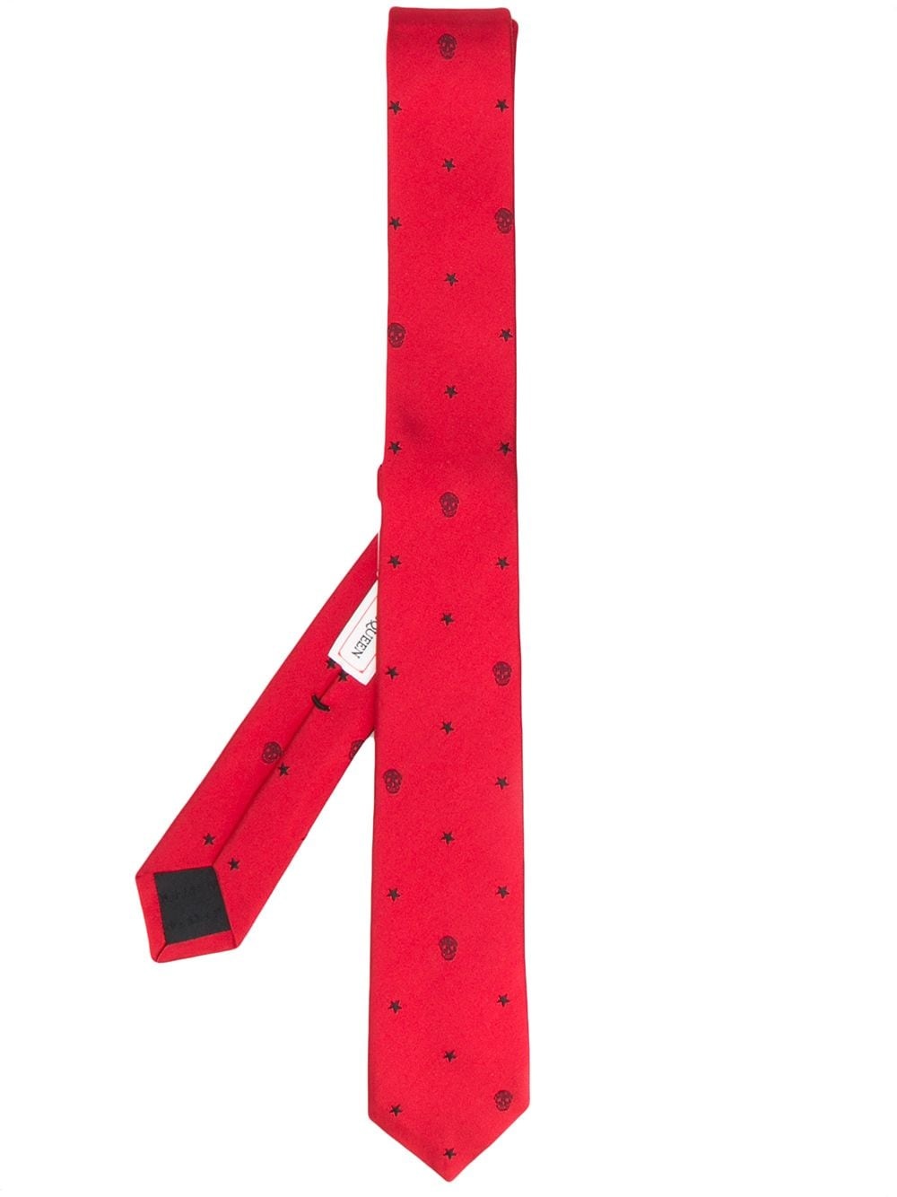 skull and stars necktie - 1