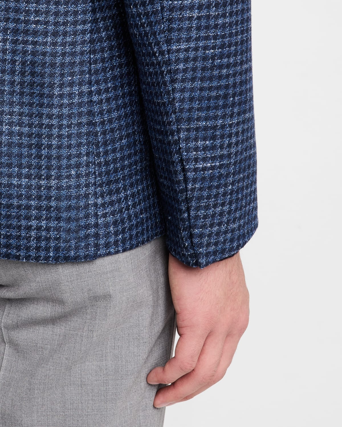 Men's Houndstooth Sport Coat - 8