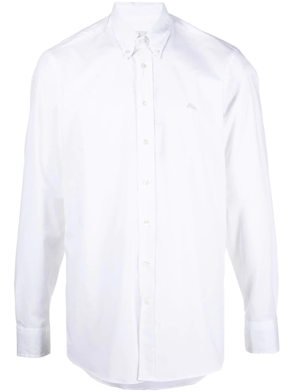 button-down collar shirt - 1